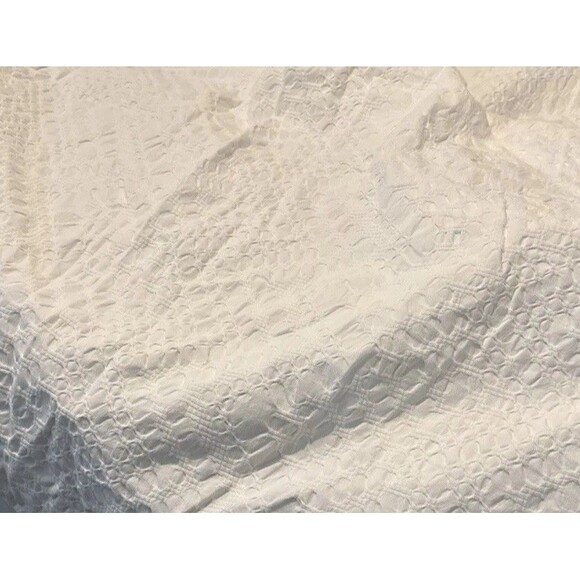 Lucky Brand Home White Duvet Set 2 Shams Taos Mateless King Country Cottage - Picture 1 of 9